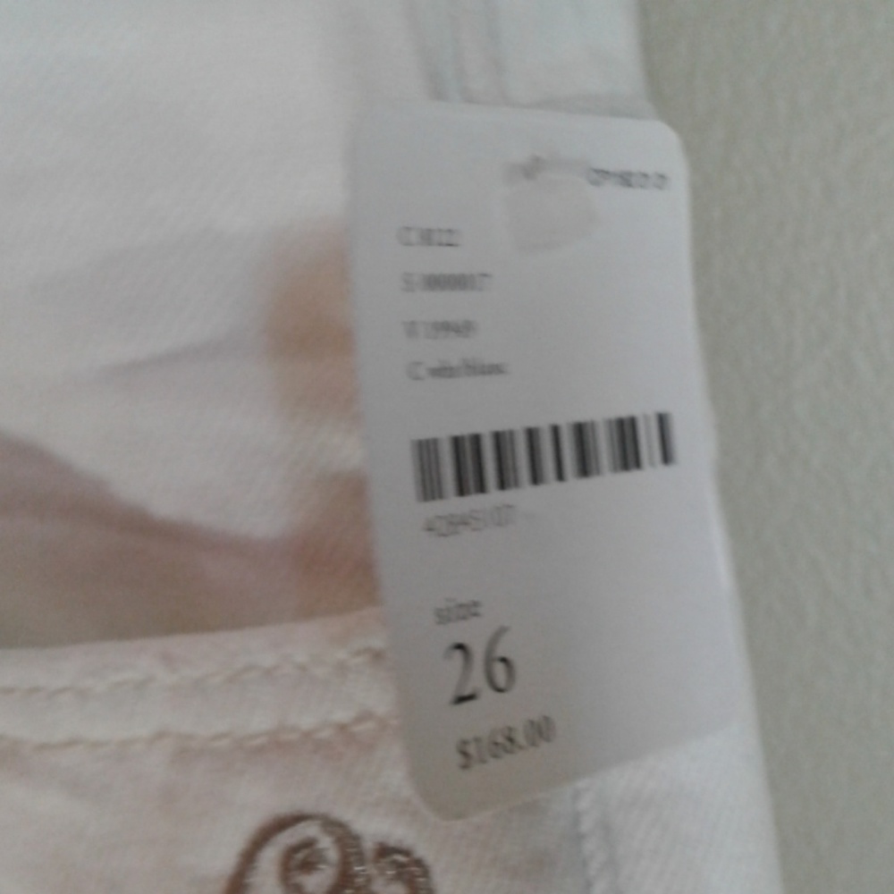 one teaspoon cream color jeans size 26 jeans - Picture 3 of 8